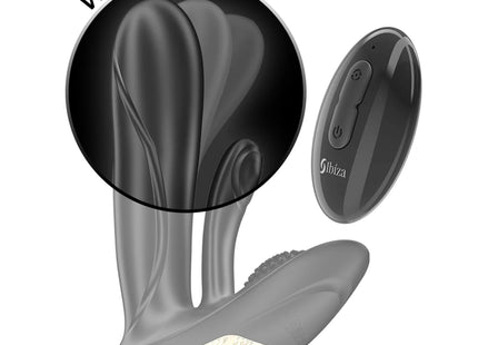 IBIZA – TRAGBARER VIBRATOR MIT G-PUNKT- UND KLITORISSTIMULATION MIT FERNBEDIENUNG