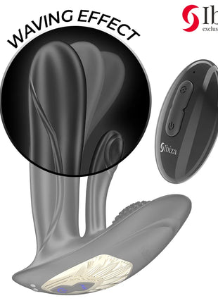 IBIZA – TRAGBARER VIBRATOR MIT G-PUNKT- UND KLITORISSTIMULATION MIT FERNBEDIENUNG