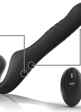 IBIZA - TRGERLOSER VIBRATOR MIT FERNBEDIENUNG - Leinelose Geschirre