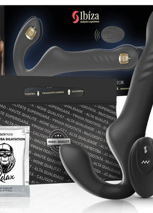 IBIZA - TRGERLOSER VIBRATOR MIT FERNBEDIENUNG - Leinelose Geschirre