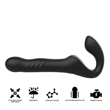 IBIZA - TRGERLOSER VIBRATOR MIT FERNBEDIENUNG - Leinelose Geschirre