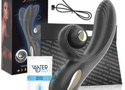 IBIZA - TWISTER VIBRATOR MIT KURVENSTIMULATOR UND VIBRO-ROTATION - Vibrierende Rotatoren