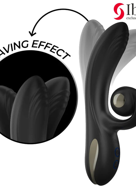 IBIZA - TWISTER VIBRATOR MIT KURVENSTIMULATOR UND VIBRO-ROTATION - Vibrierende Rotatoren