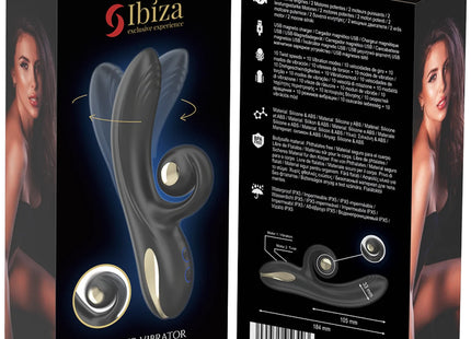 IBIZA - TWISTER VIBRATOR MIT KURVENSTIMULATOR UND VIBRO-ROTATION - Vibrierende Rotatoren