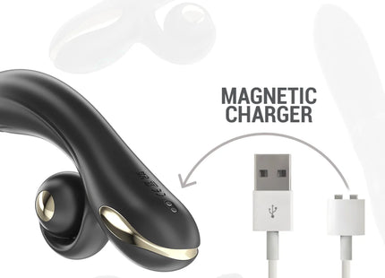 IBIZA - TWISTER VIBRATOR MIT KURVENSTIMULATOR UND VIBRO-ROTATION - Vibrierende Rotatoren