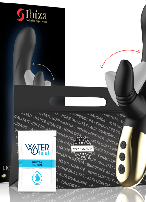 IBIZA - VIBRATOR NEUE ERFAHRUNG MIT LECKENDEM RABBIT - Rabbit-Vibratoren