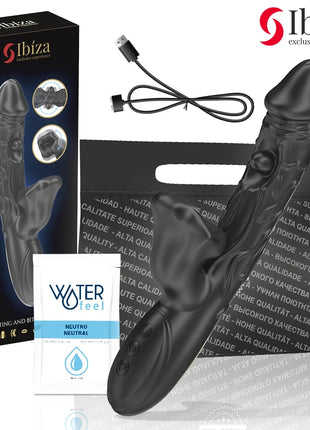 IBIZA - VIBRATOR UND KLITORIS-STIMULATOR MIT BEISS- UND ROTATIONSEFFEKT - Vibrierende Rotatoren