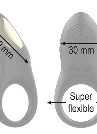 IBIZA - VOLLKONTAKT-VIBRATIONSRING MIT FERNBEDIENUNG - Penisring mit Vibration