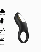 IBIZA - VOLLKONTAKT-VIBRATIONSRING MIT FERNBEDIENUNG - Penisring mit Vibration