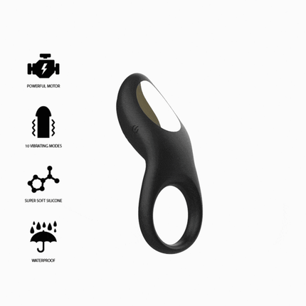 IBIZA - VOLLKONTAKT-VIBRATIONSRING MIT FERNBEDIENUNG - Penisring mit Vibration