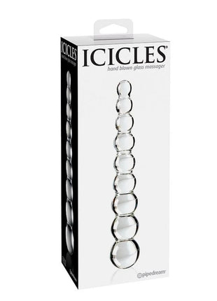 ICICLES - N. 2 GLASMASSAGER - Glas Analplug