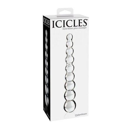 ICICLES - N. 2 GLASMASSAGER - Glas Analplug