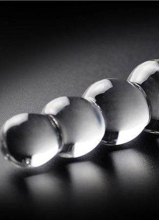 ICICLES - N. 2 GLASMASSAGER - Glas Analplug