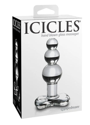 ICICLES - N. 47 KRISTALLMASSAGER - Glas Analplug