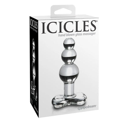 ICICLES - N. 47 KRISTALLMASSAGER - Glas Analplug