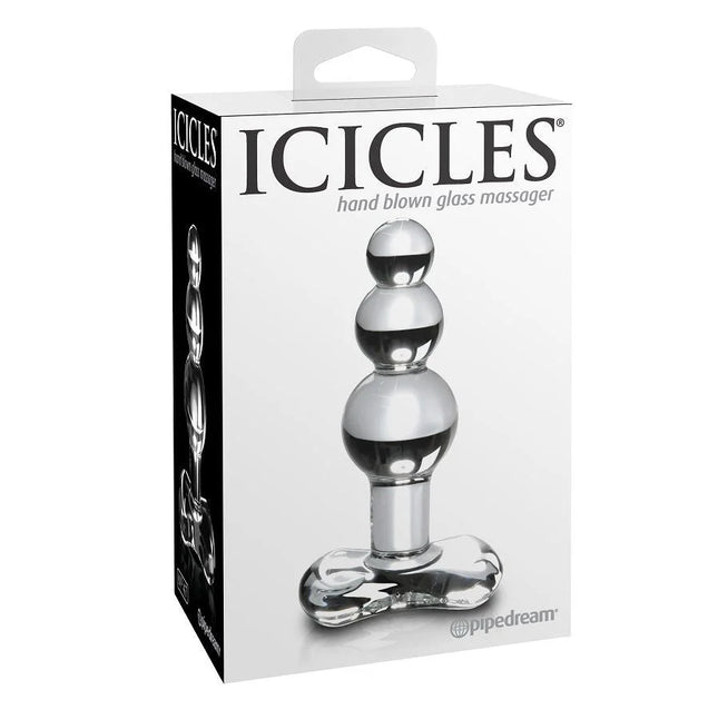 ICICLES - N. 47 KRISTALLMASSAGER - Glas Analplug