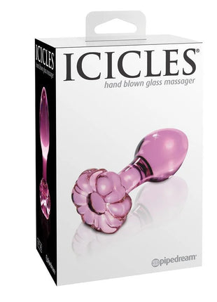 ICICLES - N. 48 KRISTALLMASSAGER - Glas Analplug