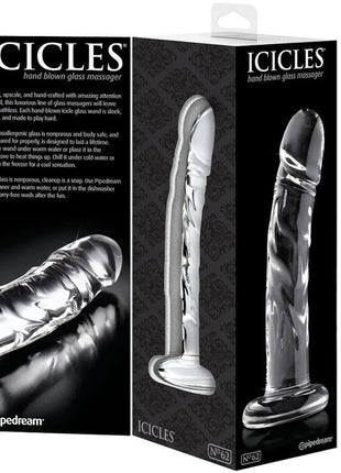 ICICLES - N. 62 GLASMASSAGER - Glasdildo