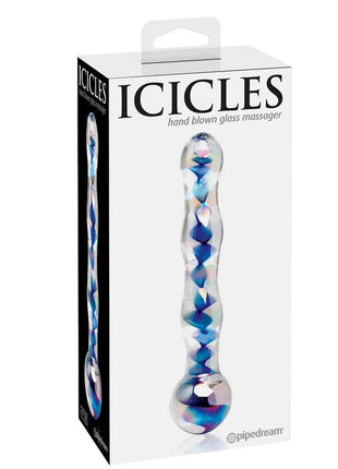 ICICLES - N. 8 GLASMASSAGER - Glasdildo