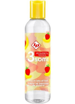 ID 3SOME - 4 FL OZ ERDBEER-BANANEN-FLASCHE