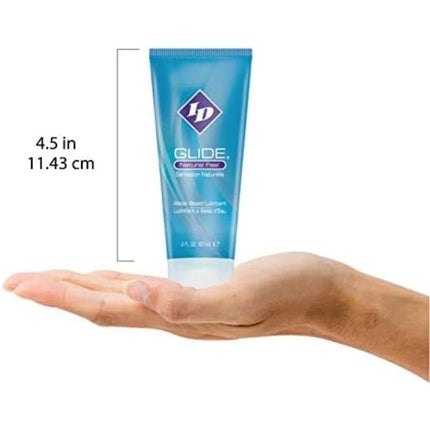 ID GLIDE - SCHMIERMITTEL AUF WASSERBASIS ULTRA LANGLEBIGE REISE TUBE 60 ML - Gleitgel auf Wasserbasis