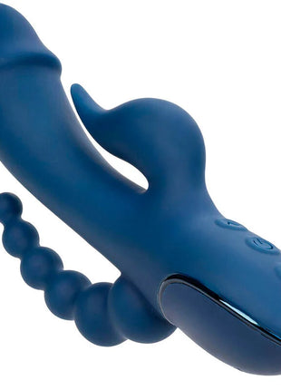 III TRIPLE ORGASM - BLAU - Rabbit-Vibratoren