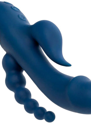 III TRIPLE ORGASM - BLAU - Rabbit-Vibratoren