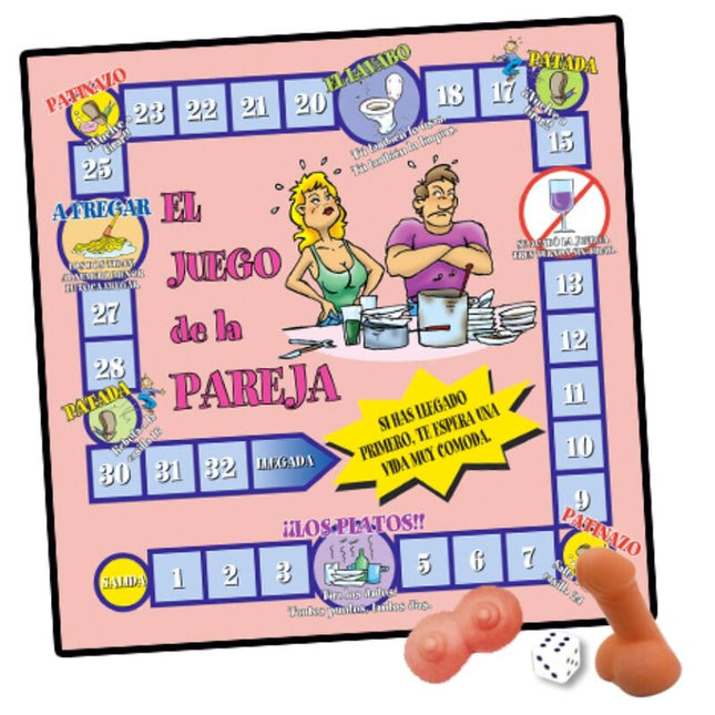 INEDIT - EL JUEGO DE LA PAREJA (MEDIDA: 33,5 X 33,5CM)