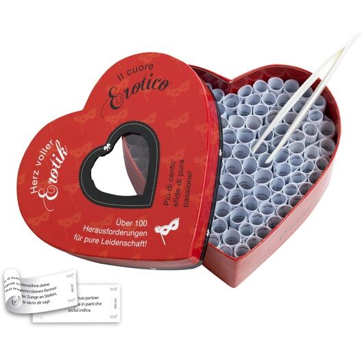 TEASE &amp; PLEASE - HEART FULL OF EROTIC &amp; IL CUORE EROTIC RED