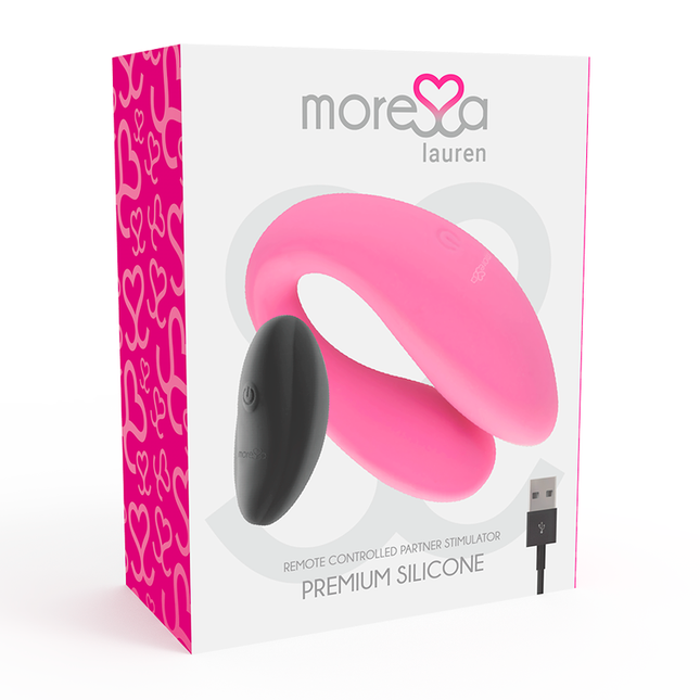 MORESSA - LAUREN STIMULATOR WITH REMOTE CONTROL FOR COUPLES