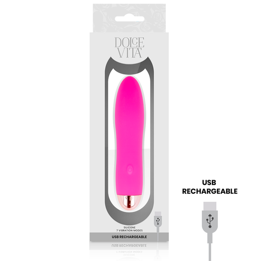 DOLCE VITA - VIBRATOR IV ROSA 7 GESCHWINDIGKEITEN
