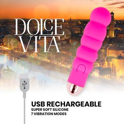 DOLCE VITA - VIBRATOR VI ROSA 7 GESCHWINDIGKEITEN