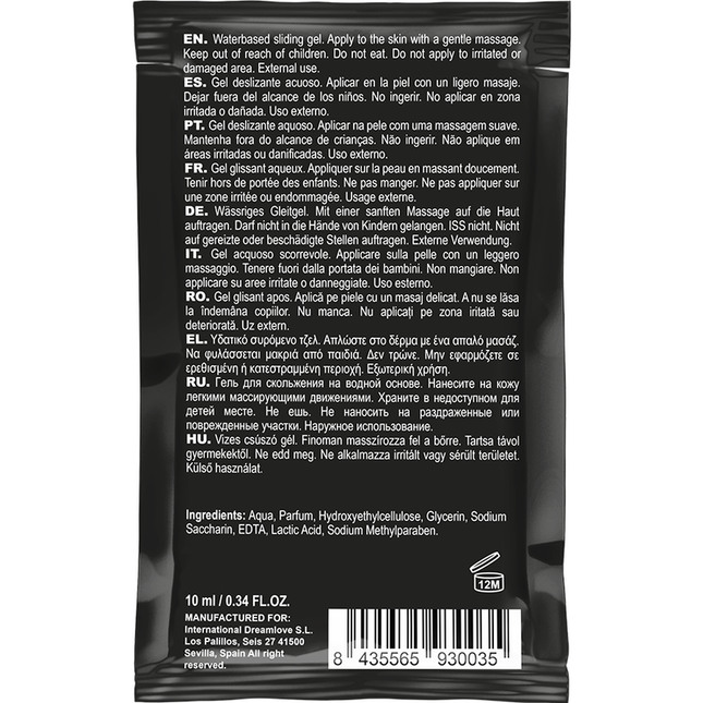 COQUETTE CHIC DESIRE - KISSABLE STRAWBERRY WATER-BASED LUBRICANT POCKET 10 ML