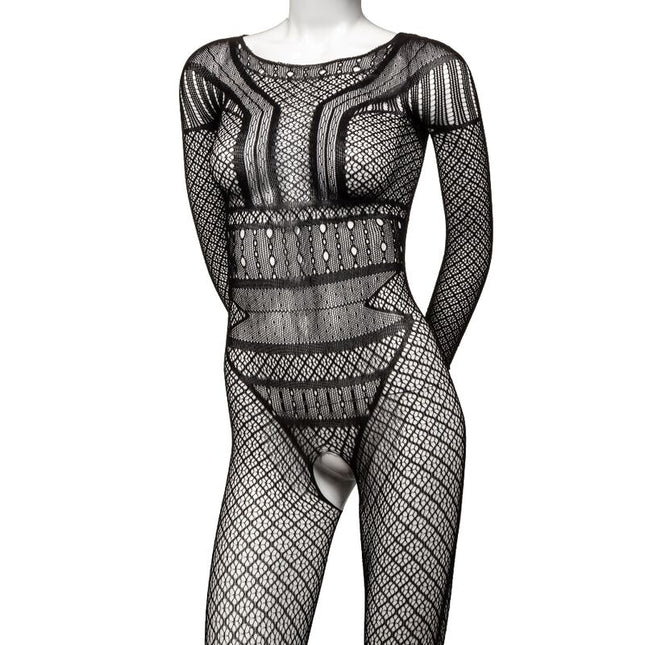 CALEXOTICS - LACE BODYSUIT IN PLUS SIZE