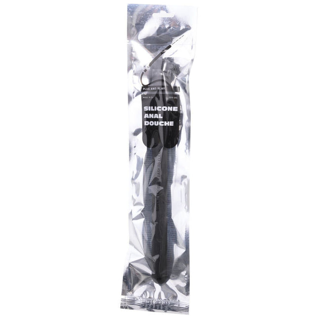 ALL BLACK - PEARL SHOWER ANAL SILICONE 27 CM