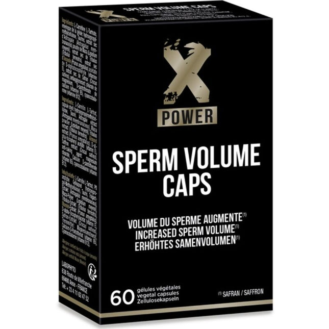 XPOWER - CÁPSULAS PARA AUMENTAR EL VOLUMEN DE ESPERMA 60 CÁPSULAS