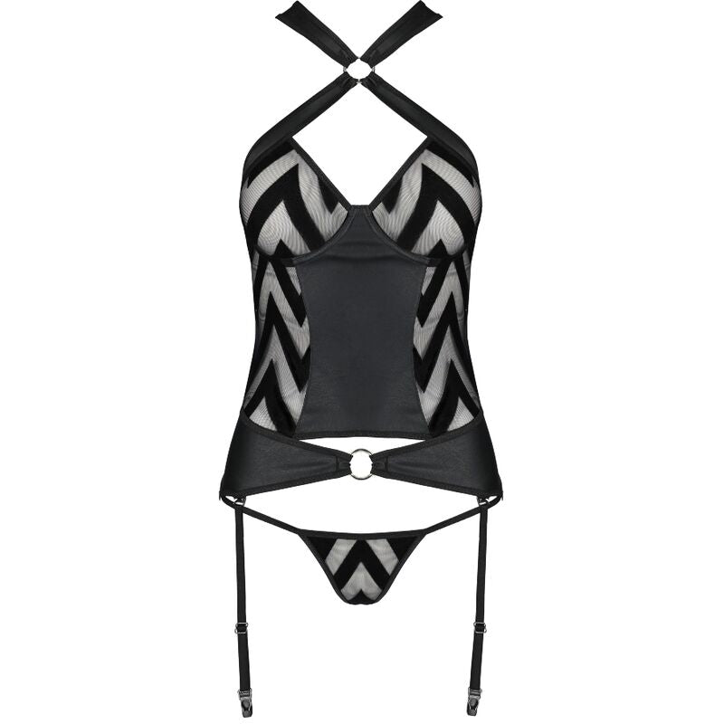 PASSION - HIMA CORSET MADE FROM ECOLOGICAL LEATHER S/M