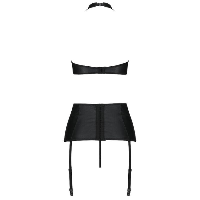 PASIÓN - CONJUNTO NANCY DE CUERO ECOLÓGICO S/M