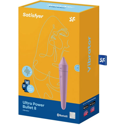 SATISFYER - ULTRA POWER BULLET 8 MORADO