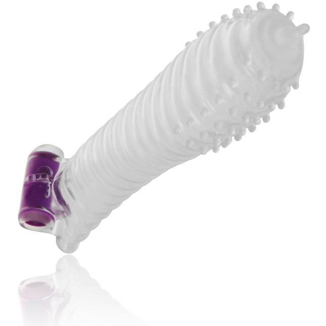OHMAMA - Funda texturizada para pene con bala vibradora