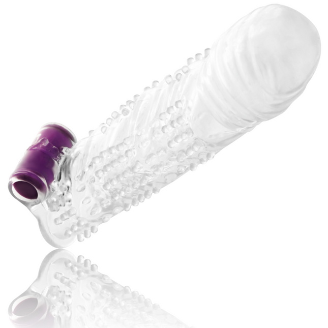OHMAMA - Funda texturizada para pene con bala vibradora