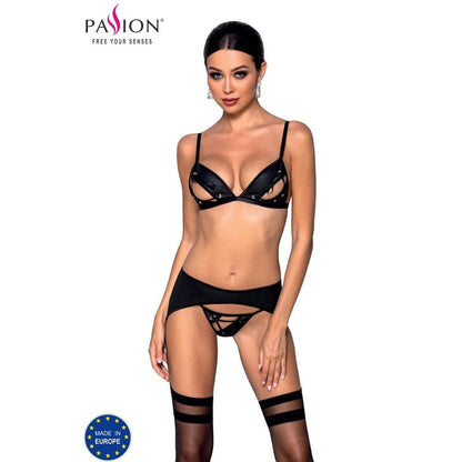 PASSION - MILEY ÖKOLOGISCHES LEDER-SET S/M