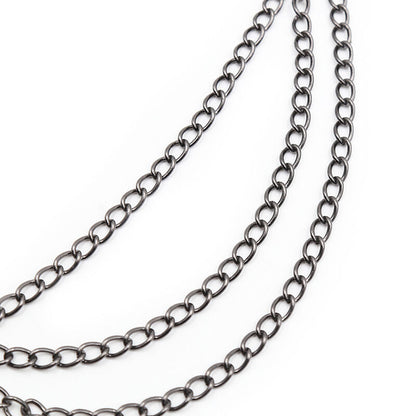 OHMAMA FETISH - PINZAS PARA PEZONES CON CADENAS NEGRAS