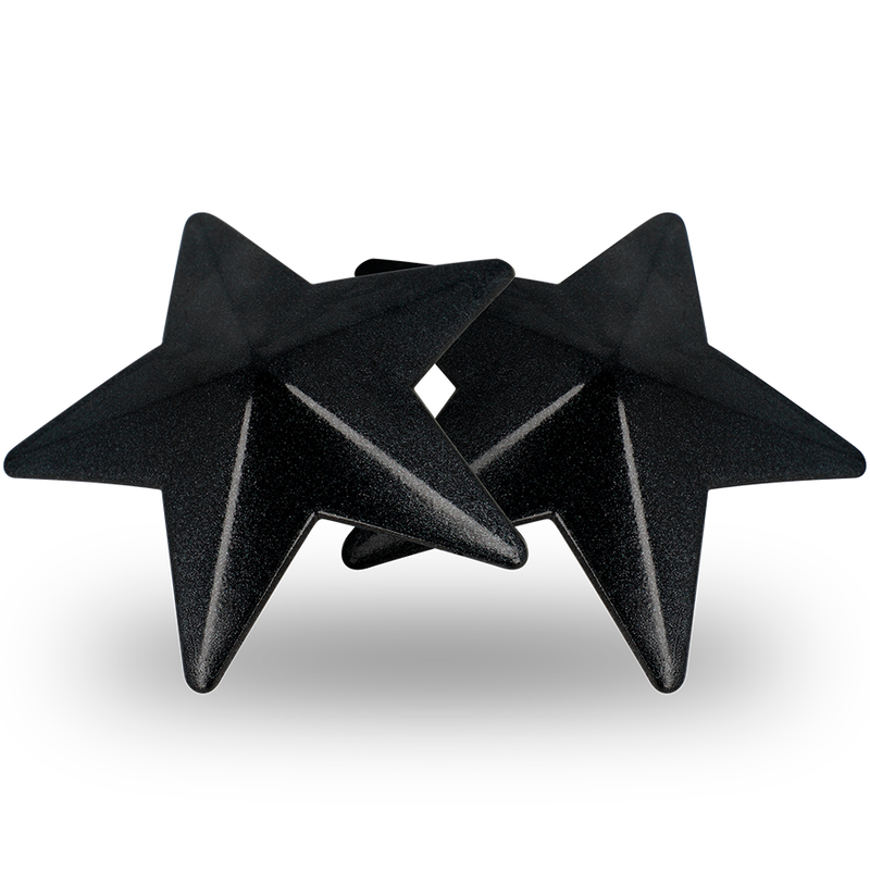 COQUETTE CHIC DESIRE - NIPPELCOVER MIT SCHWARZEN STERNEN