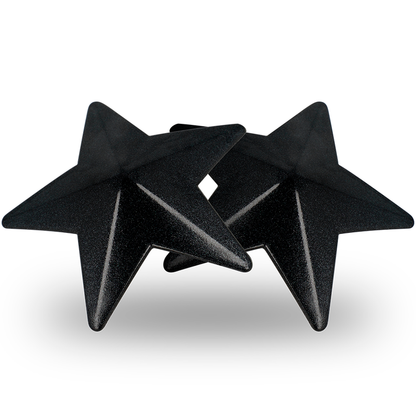 COQUETTE CHIC DESIRE - NIPPELCOVER MIT SCHWARZEN STERNEN