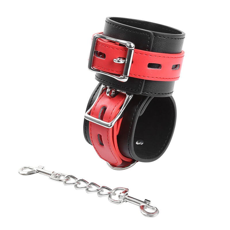 OHMAMA FETISH - WRIST SLAPS WITH BUCKLE LOCK
