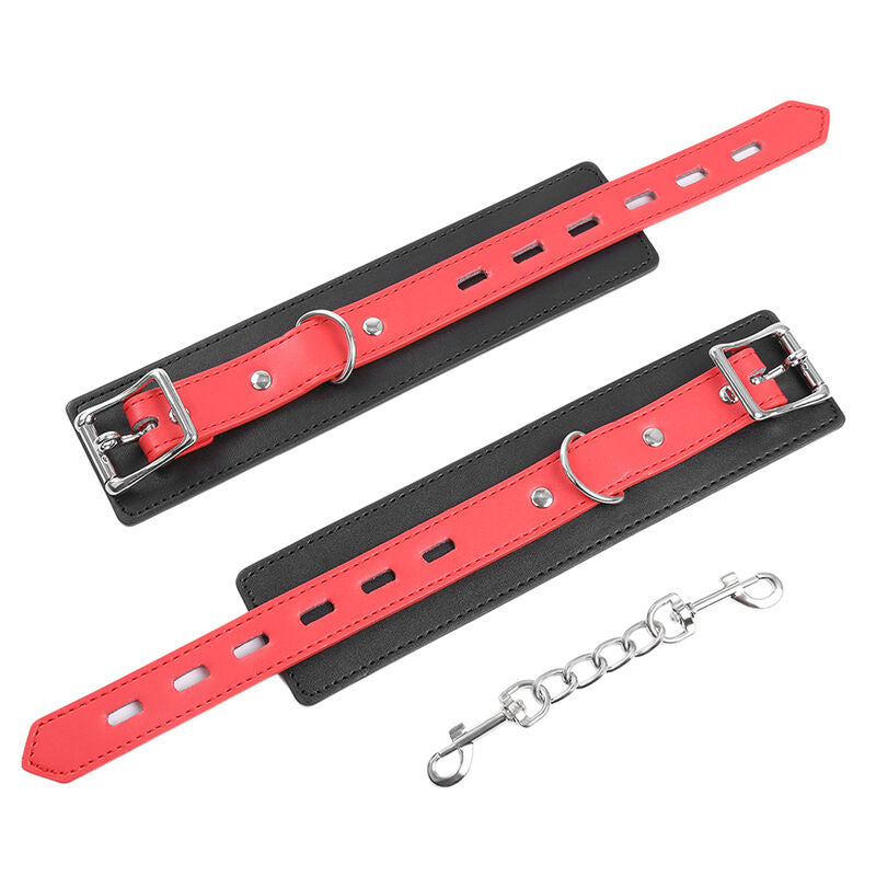 OHMAMA FETISH - WRIST SLAPS WITH BUCKLE LOCK