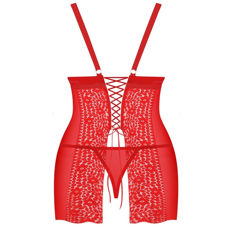 OBSESSIVE - CAMISETA Y TANGA BLOSSMINA 4XL/5XL