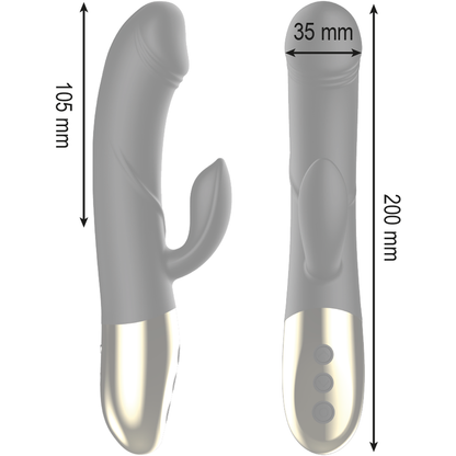 IBIZA - LEISTUNGSSTARKER ANATOMISCHER RABBIT-VIBRATOR