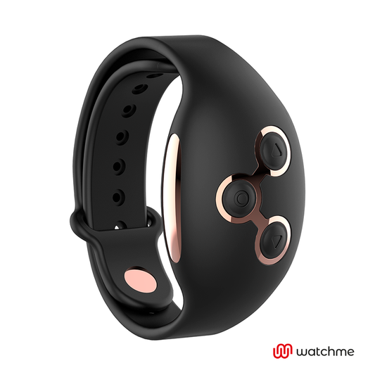 WATCHME - DRAHTLOSE TECHNOLOGIE-FERNBEDIENUNGSUHR AUS JET UND KUPFER